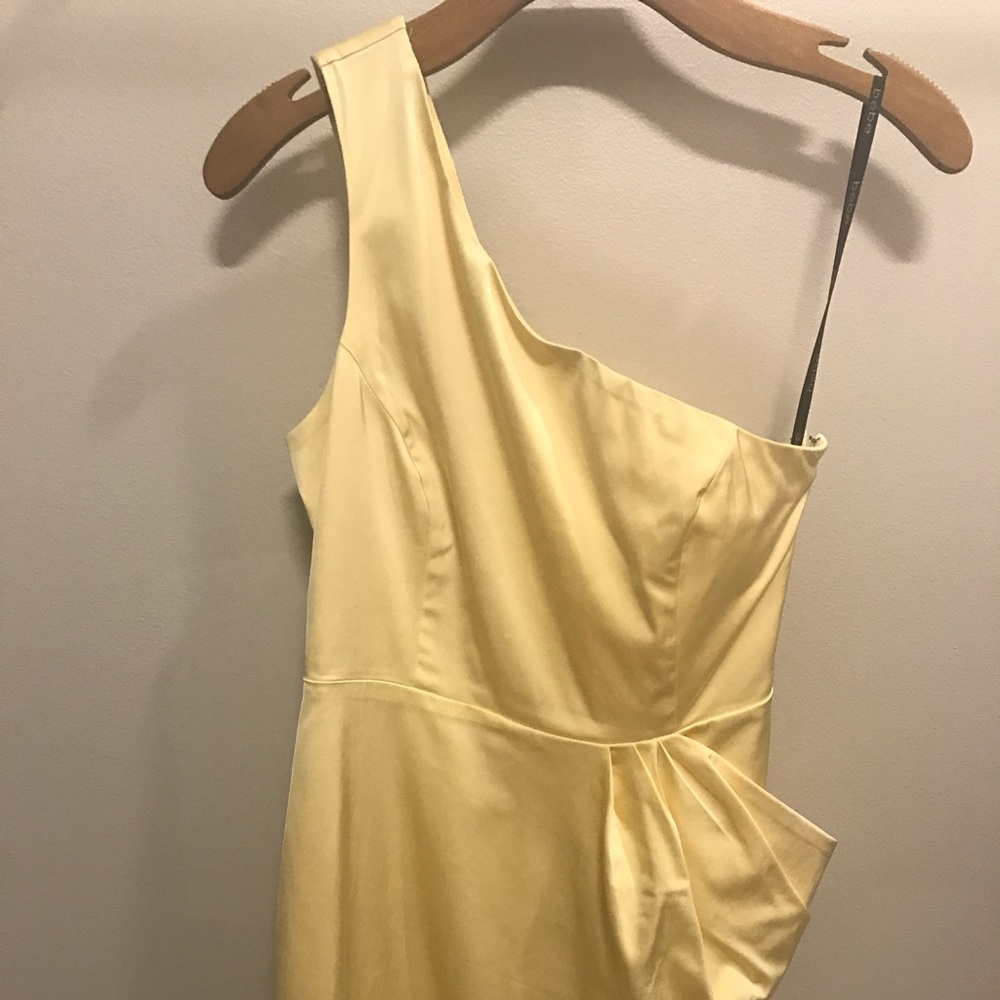 Bebe One Shoulder Mini Dress